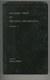 Chanson verse of the early Renaissance