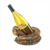 Lifelike Rattle Snake Decor Wine Bottle Rack Holder