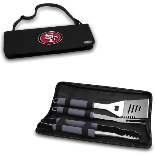 Picnic Time San Francisco 49ers Metro BBQ Tote with Tools