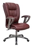 5266 Saddle Executive Office Leather Chair