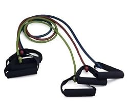 Natural Fitness 4 ft Plugged Resistance Replacement Tube - NO HANDLES