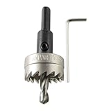 uxcell ホールソー セット　ブラックシャフト　シルバートーン六角レンチ　26mm穴