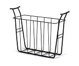 Spectrum 59710 Euro Magazine Basket, Black