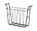 Spectrum 59710 Euro Magazine Basket, Black