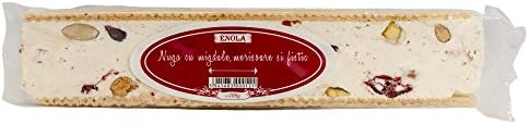 Enola Nougat with Almonds, Cranberries and Pistachio 100g