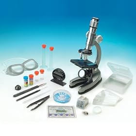 100x - 900x Zoom Microscope Set with Light and Projector # EDU-41002 by Discovery Planet