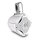 Lanzar AQWB65W 500 Watts 6.5-Inch 2-Way Marine Wake Board Speaker (White)