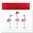 Fancy Flamingos holiday Cards