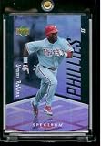 2007 Upper Deck Spectrum Baseball Card #74 Jeff Kent Los Angeles Dodgers - Mint Condition - In Protective Display Case !