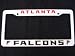Atlanta Falcons License Plate Frame