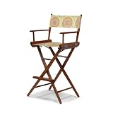 Telescope Casual World Famous Bar Height Director Chair Pop Garden with Walnut F