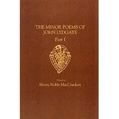 John Lydgate: The Minor Poems vol I Religious Poems (Early English Text Society Extra Series) (Vol 1)