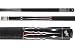 Dufferin Midnight Black Pool Cue with Staggered Dagger and Diamond Design (DC2)