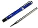 Jinhao Century Roller Ball Pen Fashion Style Blue Celluloid Silver Trim