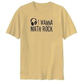 T-Shirt Sand  I Wanna Math Rock  Music