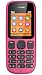 Nokia 100 O2 Mobile Phone on Pay as you go / Pre-Pay / PAYG (£10 airtime credit) - Pink