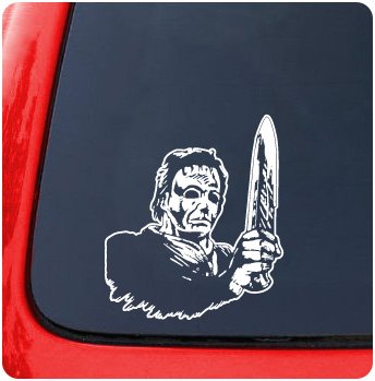 Michael Myers Knife Decal Sticker Movie Halloween