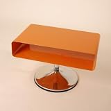 LOUNGE DESIGN TV TISCH Couch Fernseher retro rack L12 orange