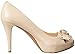 Nine West Women's Chocolate Leather Platform Pump