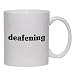 deafening Mug for Coffee / Hot Beverage (choice of sizes and colors)