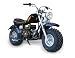 Baja Motorsports HT65 Heat 65 Mini Bike (Black)