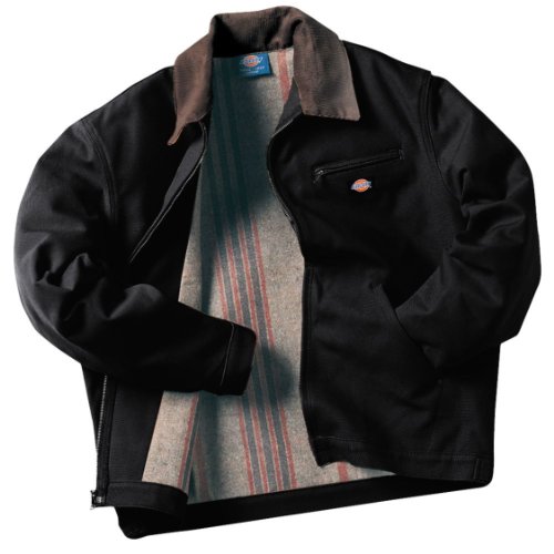 Dickies 758 Blanket Lined Duck Jacket-Black-XXX-Large Dickies 758 Blanket Lined Duck Jacket-Black-XXX-Large