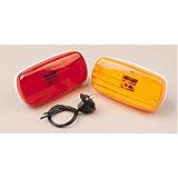 #58 Oblong Clearance Side Marker Light - Amber by Bargman