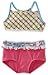 CROCS Girls 2-6X Girls Toddler Swim Suit, Bright White/Carmine Rose, 2T