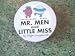 Mr. Men and Little Miss Pack of 3 Magic Face Towels