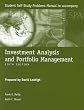Investment Analysis and Portfolio Management