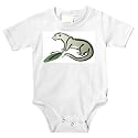 Onesie with otter, weasel, ferret, animal