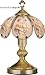 14 Inch Butterfly & Roses Touch Lamp