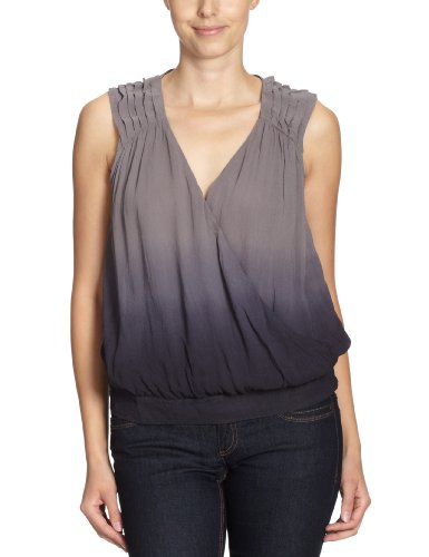 Kaffe Damen Top 51848, Gr. 38, Violett (Shark purple 598) Preisvergleich
