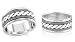 Jewelry : Unisex Oxidized Ring Band Sterling Silver