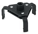 SK 90216 3/8-Inch Female and 3/4-Inch Male Drive 2-3/8-Inch to 3-3/4-Inch 3 Legged Spider Oil Filter Wrench