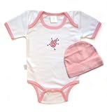 Itty Bittees Bodysuit & Hat Set: 0-3 Months - Love Bug