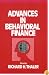 Advances in Behavioral Finance