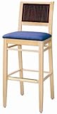 AC Furniture 596 Bar Stool with Upholstered Seat