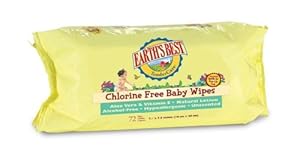 Earth's Best Organic Chlorine Free Baby Wipes Pop-Up Tub Refill, 1728 Wipes