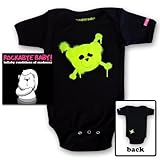 Rockabye Baby! Lullaby Renditions of Madonna + Rockabye Baby 100% Organic Cotton Onesie (Green)