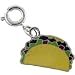 Jewelry : Hard Shell Taco Charm