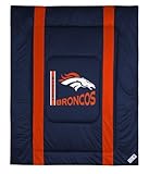 Denver Broncos NFL "Side Line Collection" Full or Queen Bed Comforter