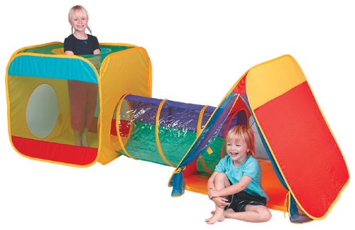 Childrens Toyshop  Toys : Springout Cube, Tunnel & Tent