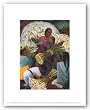 The Flower Vendor by Diego Rivera 5"x7" Art Print Poster