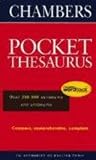 Chambers Pocket Thesaurus (Chambers School Dictionaries and Thesaurus)