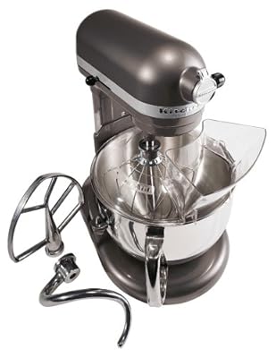 Factory-Reconditioned KitchenAid RKP26M1XPM Professional 600 6-Quart Stand Mixer, Pearl Metallic