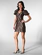 Plenty Frock Metallic Lace Amalie Dress in Cocoa