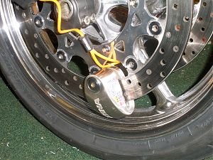 Alarm Disc Lock-Xena XX14 + FREE Reminder Coil