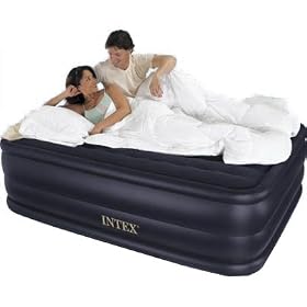 Intex 66718 - Airbed Queen size With Electric Pump (Built in)