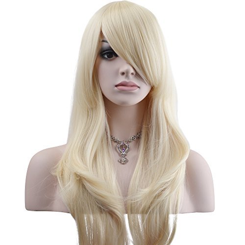 Yopo wig wavy curly wig long women hairpiece cosplay pa…